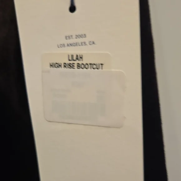 NWT Citizens Of Humanity Lilah Dark Brown Velvet Bootcut Pants - Picture 4 of 4